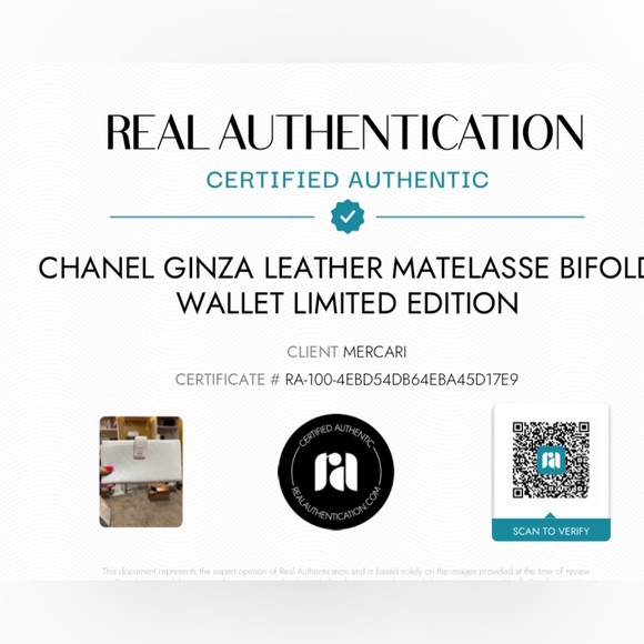 Chanel Ginza Leather Matelasse Bifold Wallet Limited Edition COA - Picture 15 of 16